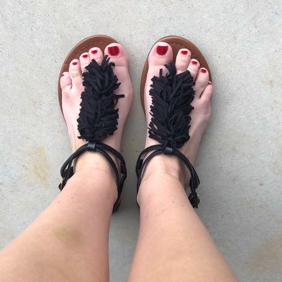 Fringe sandals - Picture 4 of 5